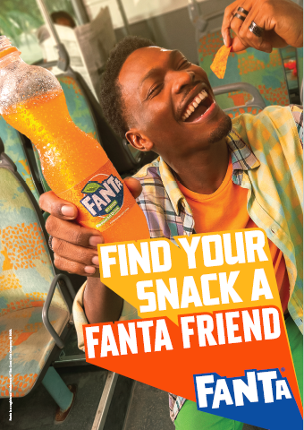 Fanta Snacking poster